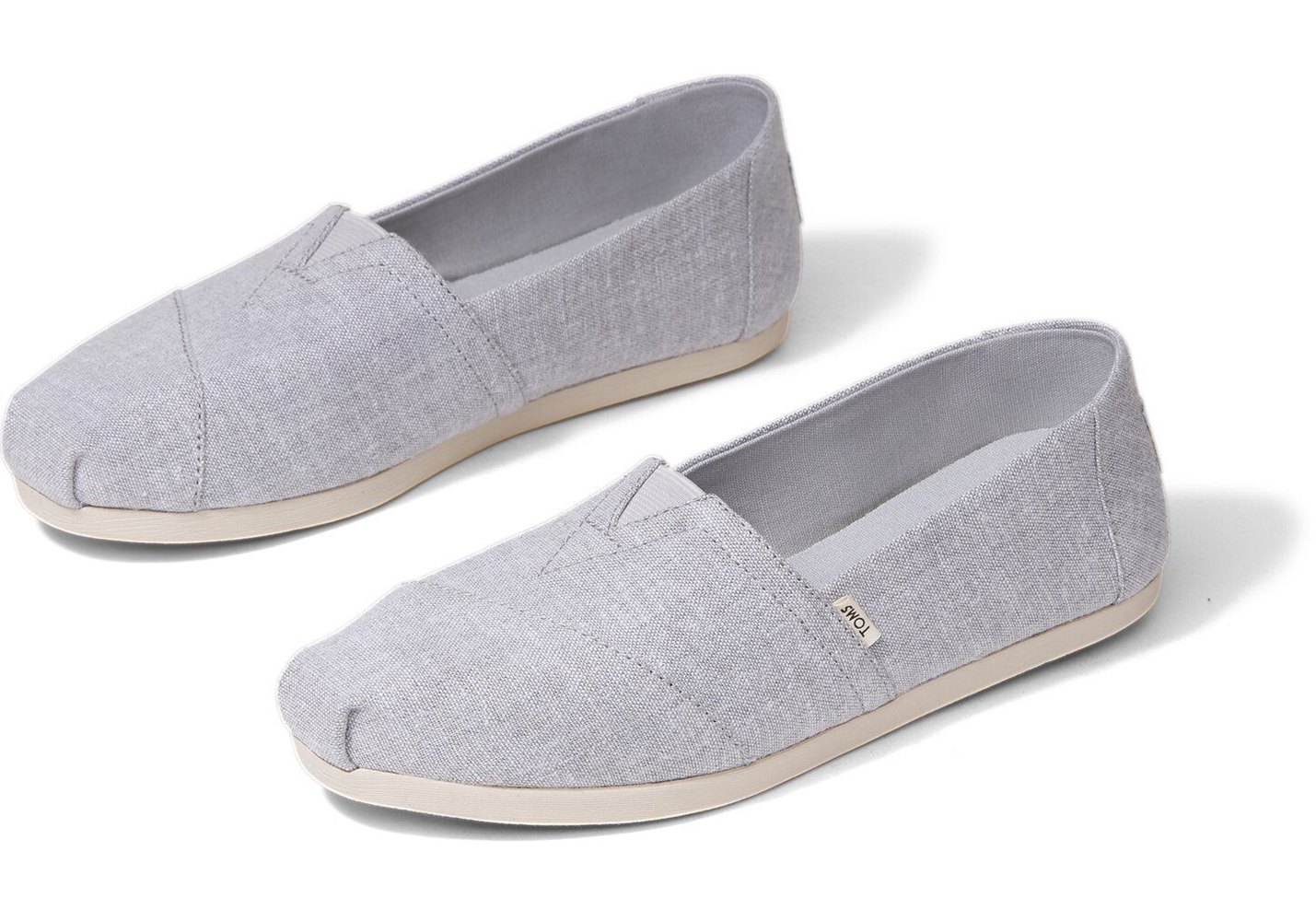 Toms Alpargata Slub Chambray Espadrille Grey - Womens - 84319-KOIS